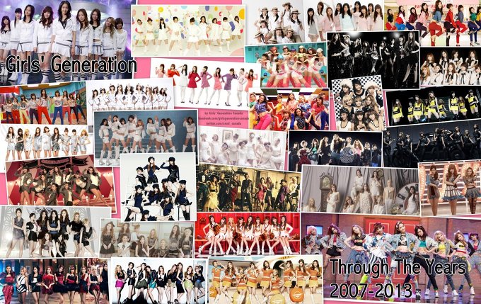 2007~2013소녀시대사진